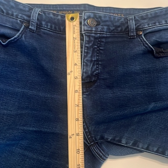 Talbots Petite Signature Straight Blue Jeans Size 16P - Picture 4 of 8